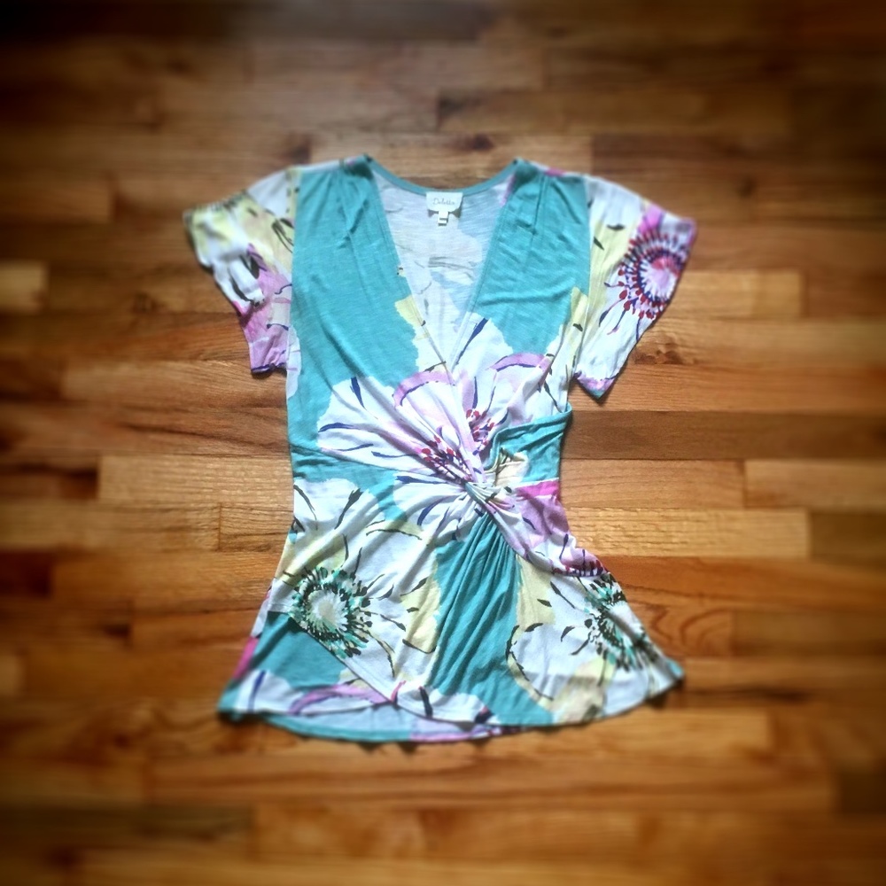 Anthropologie Deletta Floral Top